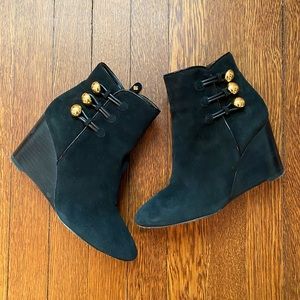 Kate Spade wedge ankle boots